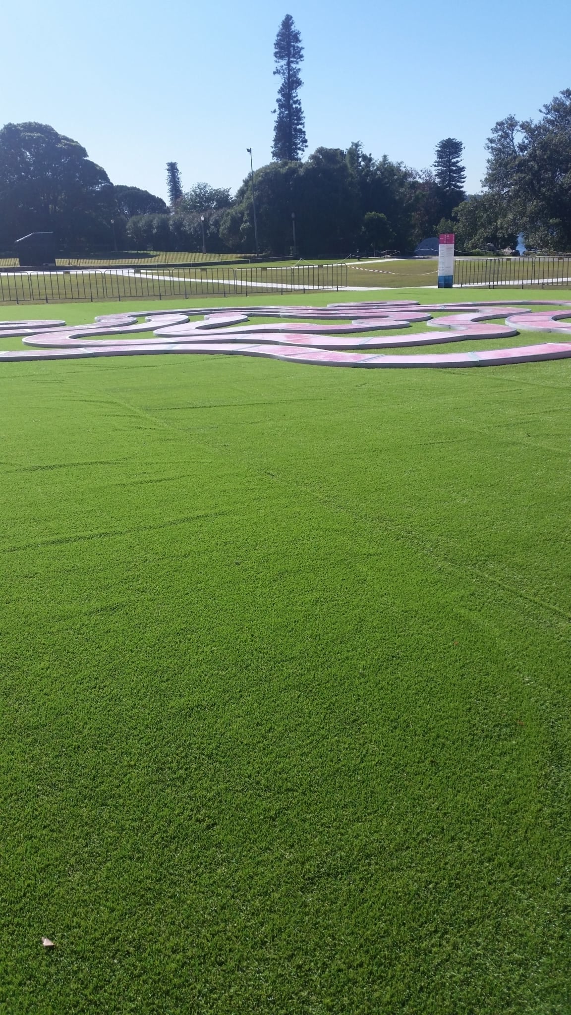 Synthetic Grass For Large Areas / Halls Keeping it Green